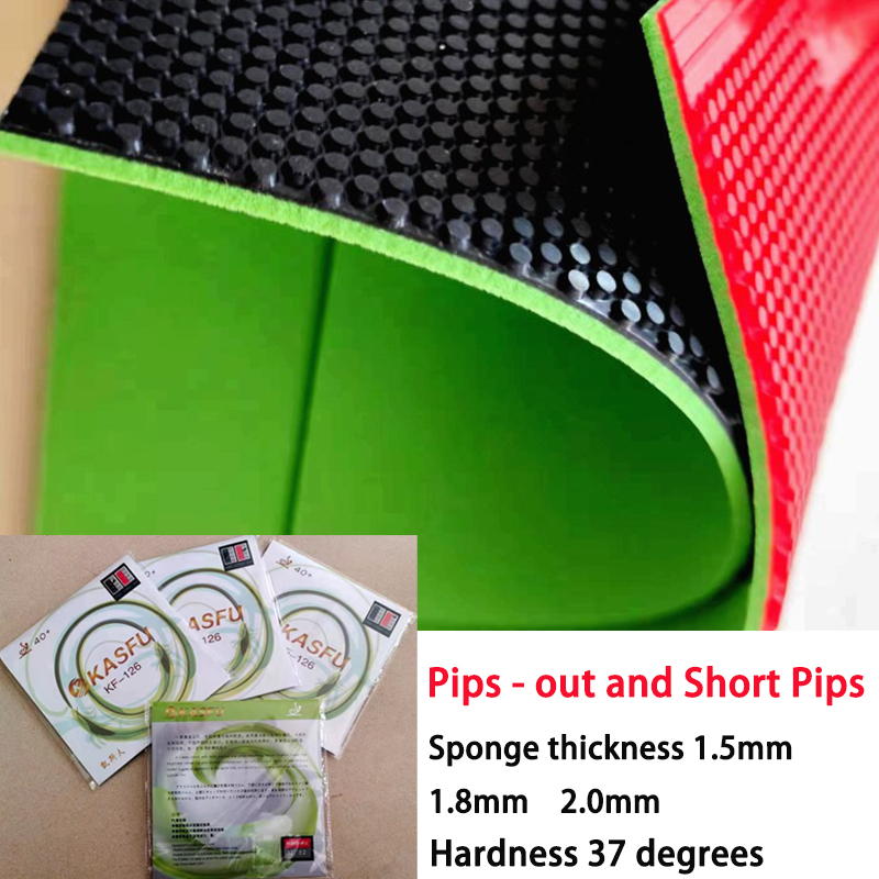 Table Tennis Rubber Anti Spin - KASFU KF-126 feuille de caoutchouc de