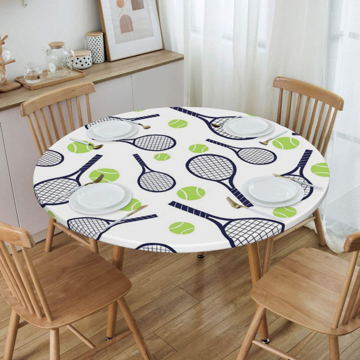 Table Tennis News Today - Nappe ronde imperméable pour raquette et
