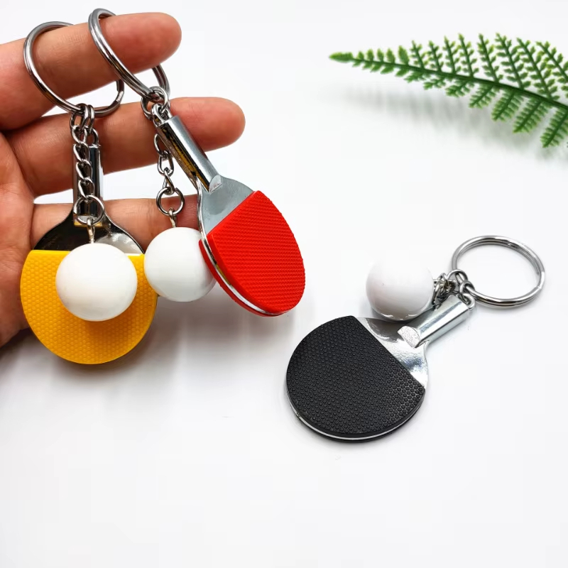 Table Tennis Ball - Pendentifs de raquette de Ping-Pong, 7