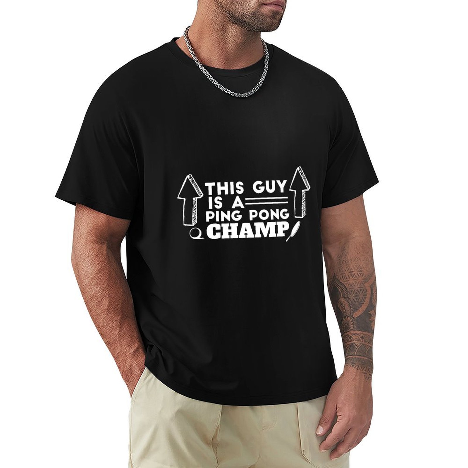 Table Tennis Champion - Champion de tennis de table! T-shirt