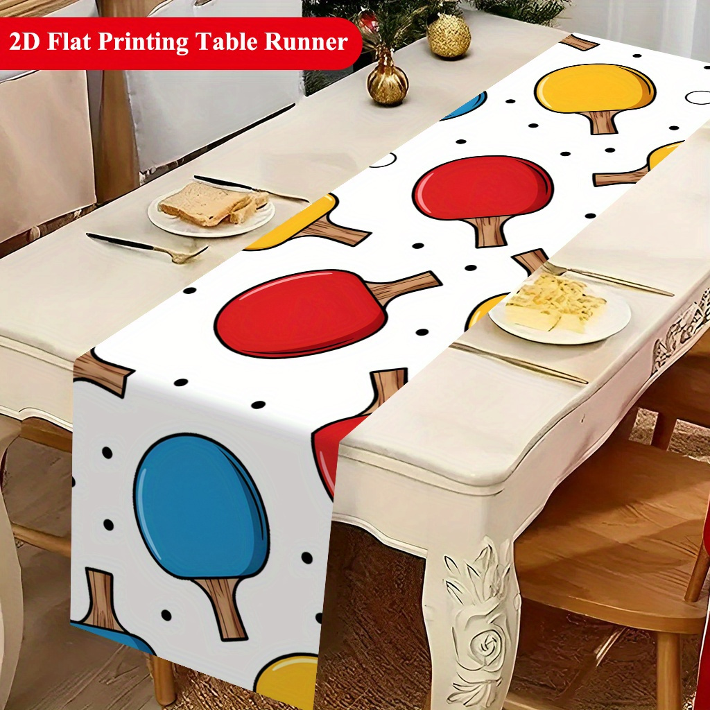 Table Tennis News Today - Nappe de table motif tennis de