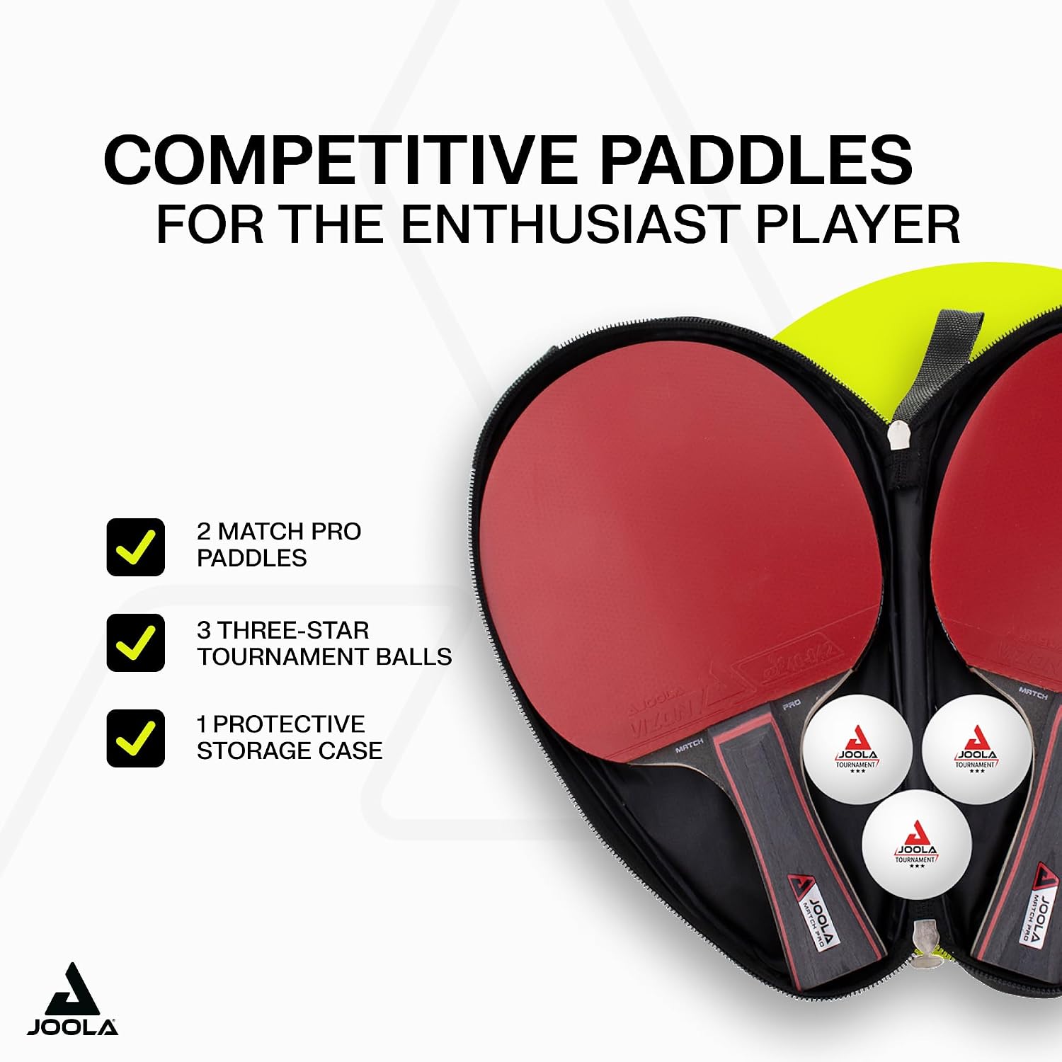Ensemble de 2 raquettes de ten - Table Tennis Reference avis et prix