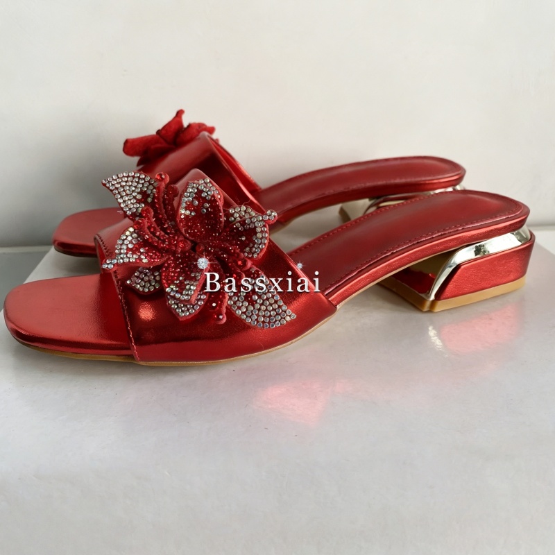 Mules à bout ouvert pour femme - Butterfly Rubber Sheet avis et prix
