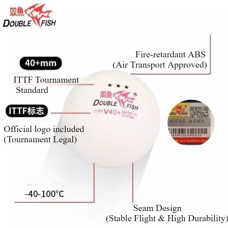 1/2/3 boîte DOUBLE FISH 3 étoi - Donic Table Tennis Ball avis et prix