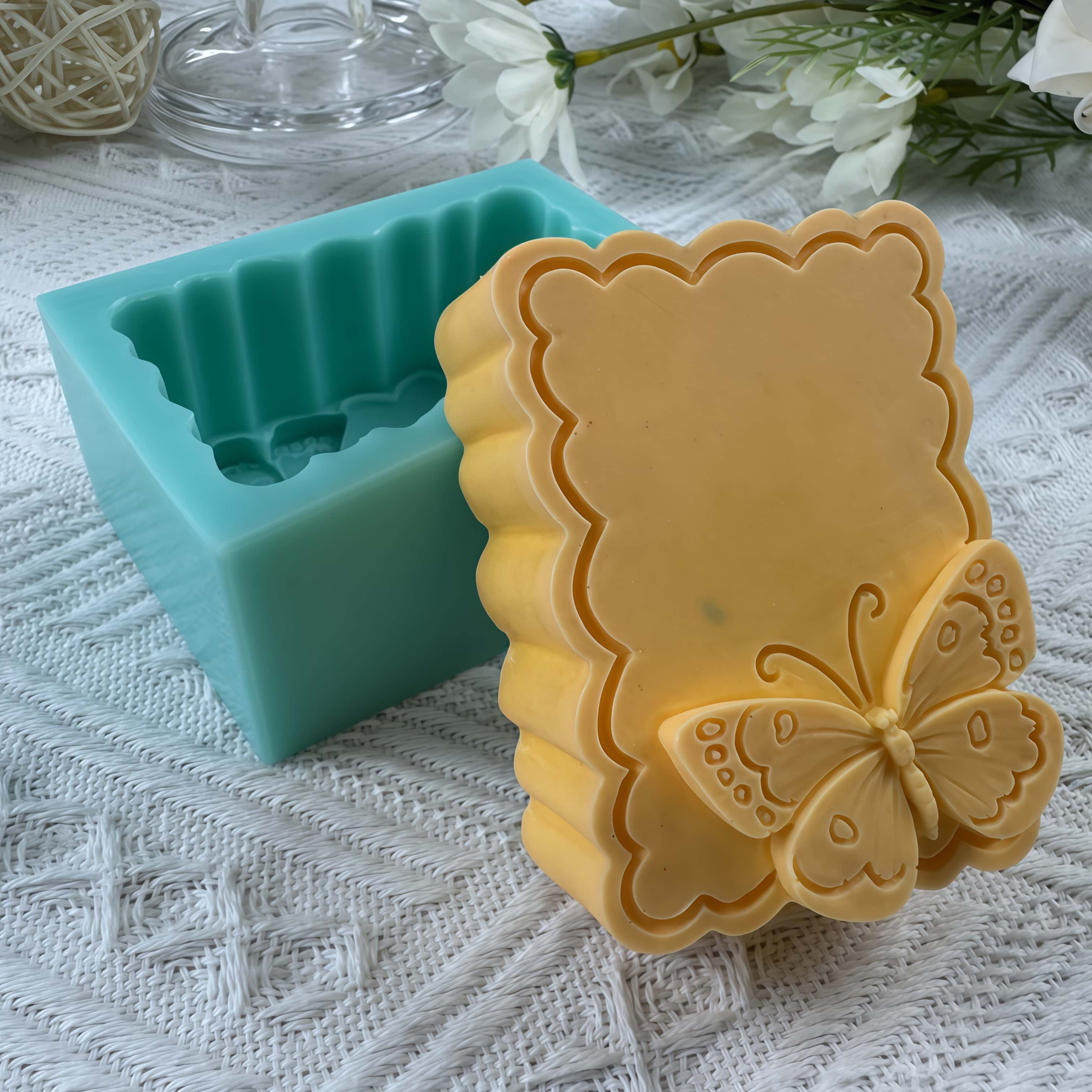 Moule à savon en forme de fleu - Butterfly Rubber Sheet avis et prix