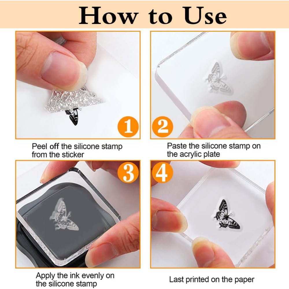 Tampon Transparent pour la fab - Butterfly Rubber Sheet avis et prix