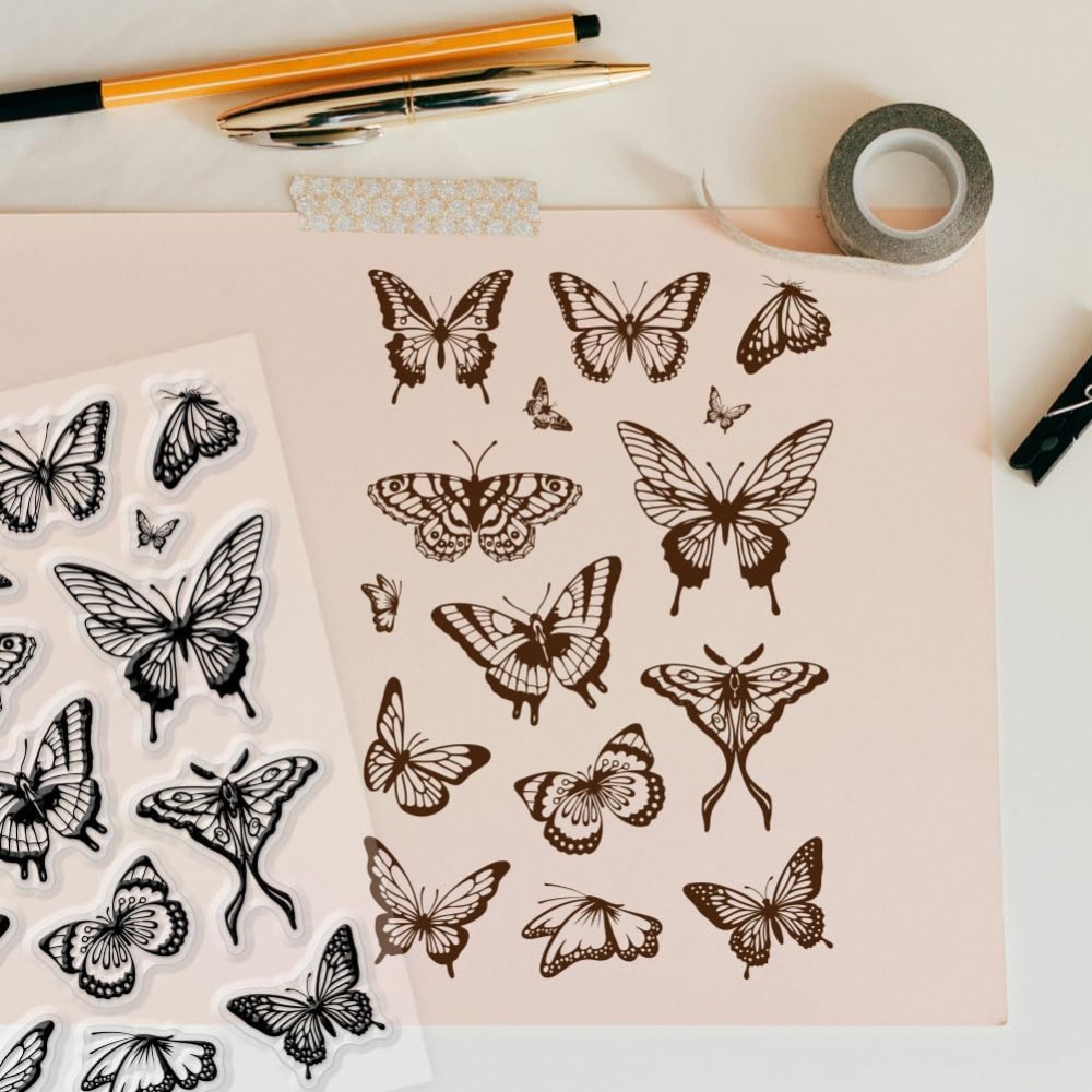 Tampon Transparent pour la fab - Butterfly Rubber Sheet avis et prix