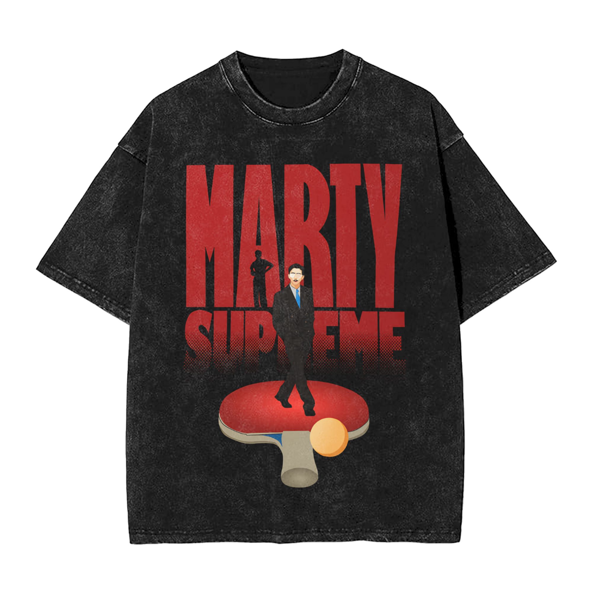 T-shirt vintage délavé Marty T - Table Tennis Marty Supreme avis et prix