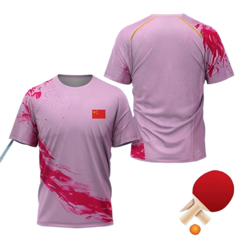 T-shirt graphique Dragon de Ch - Table Tennis Shorts avis et prix