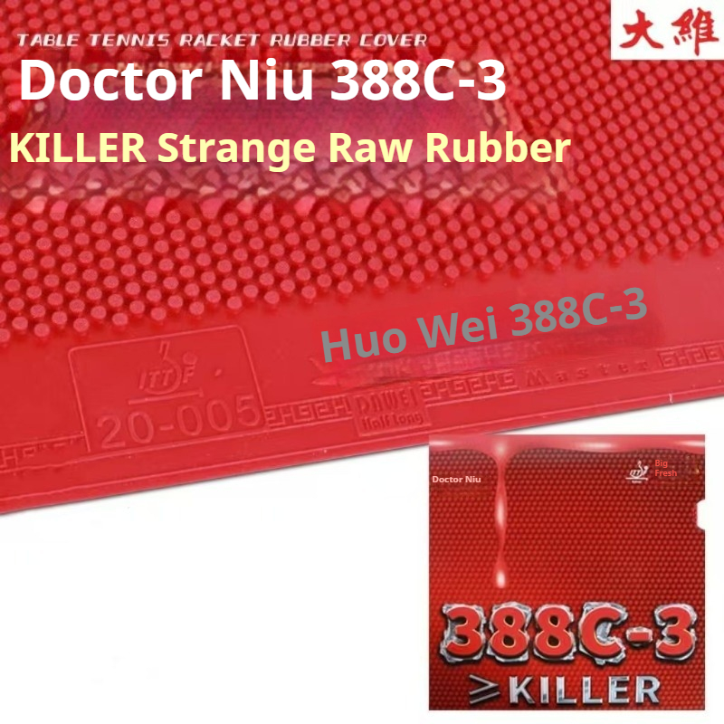 DAWEI 388C-3 KILLER OX Revêtem - Table Tennis Champion avis et prix