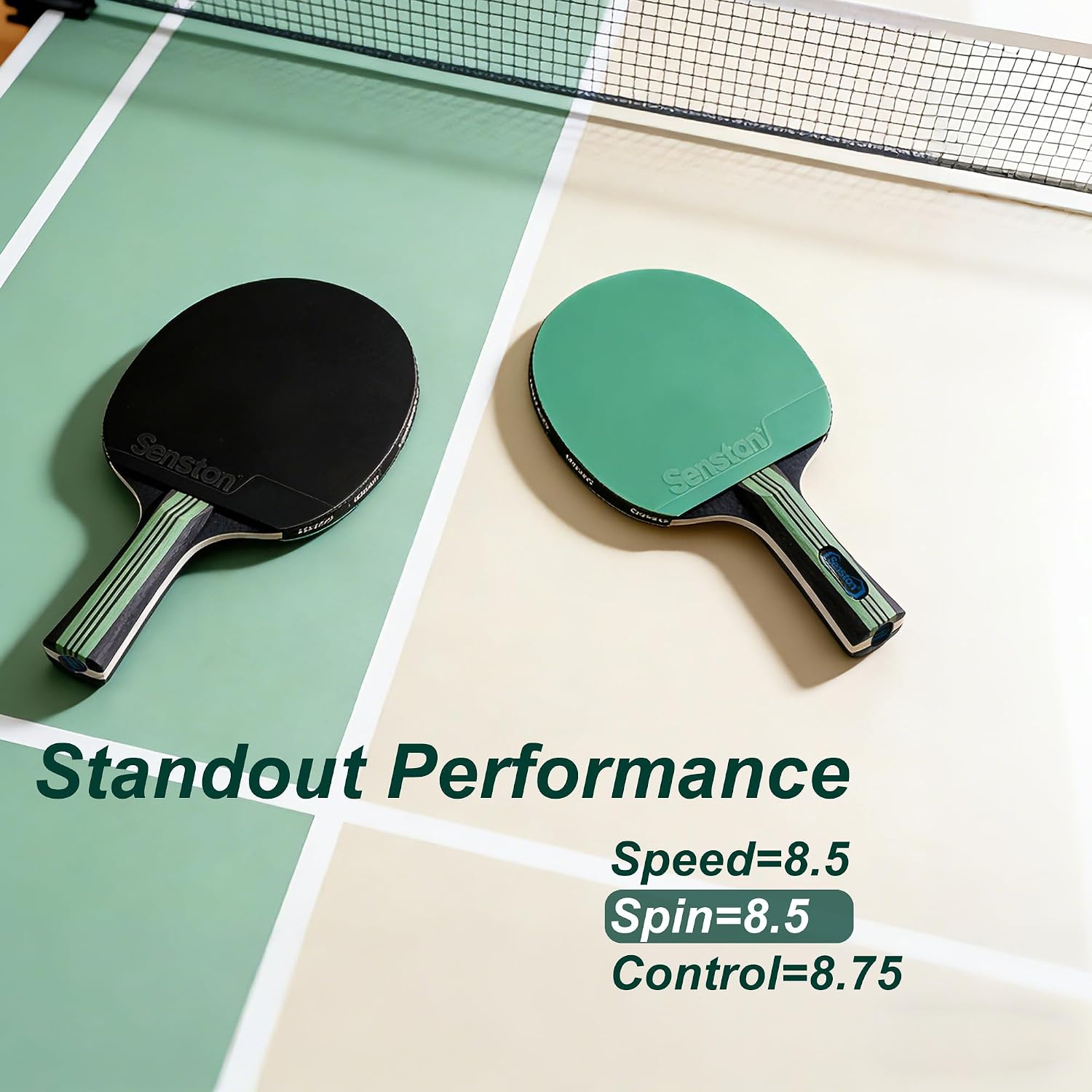 Ensemble de 4 raquettes de ten - Table Tennis Reference avis et prix