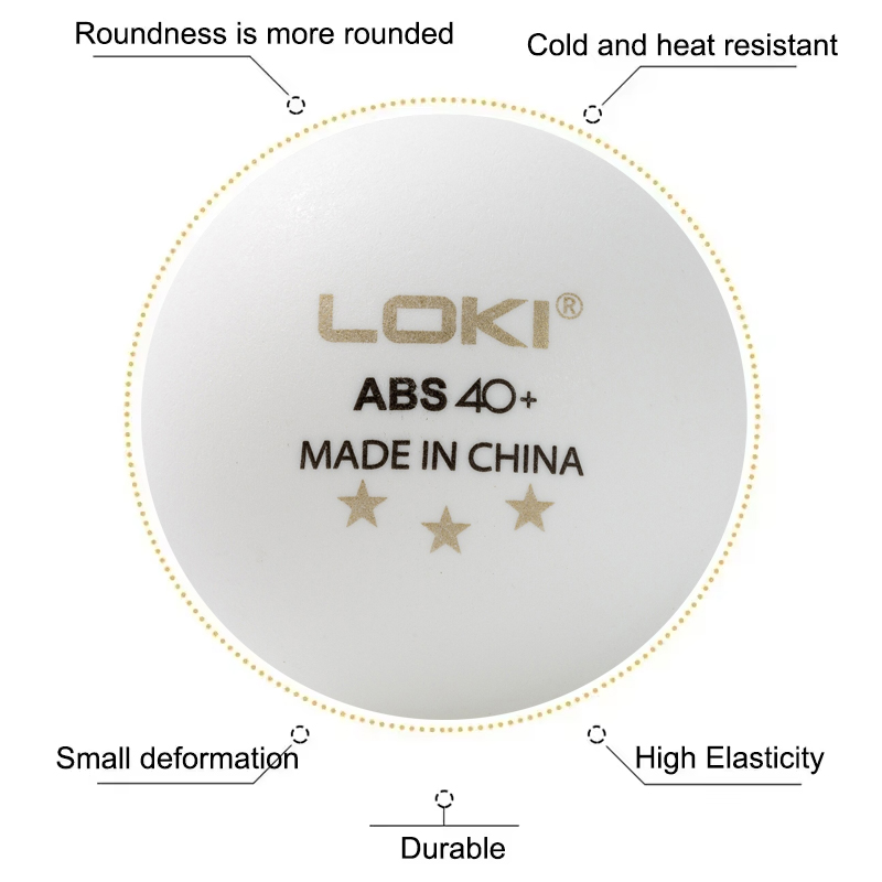 Balles de tennis de table LOKI - Donic Table Tennis Ball avis et prix
