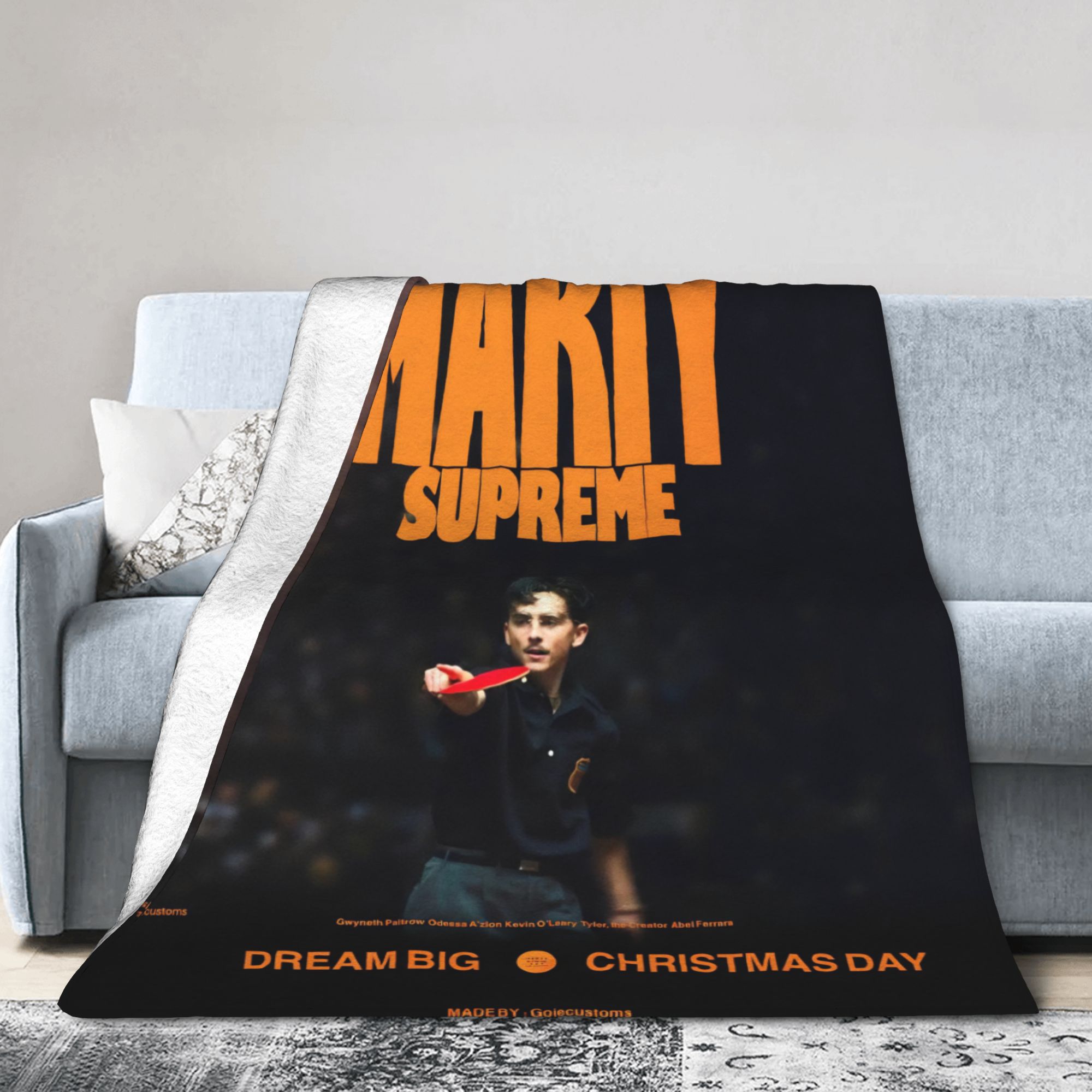 Couverture en flanelle Marty S - Table Tennis Marty Supreme avis et prix